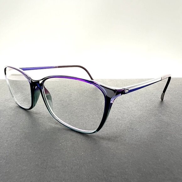 SILHOUETTE SPX1603 75 4010 Tricolore Grape Cat Eye Eyeglasses 53-14-130